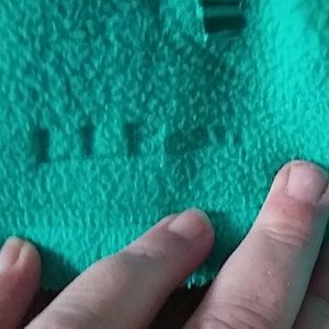 LL Bean kids teal fleece zip up with hood